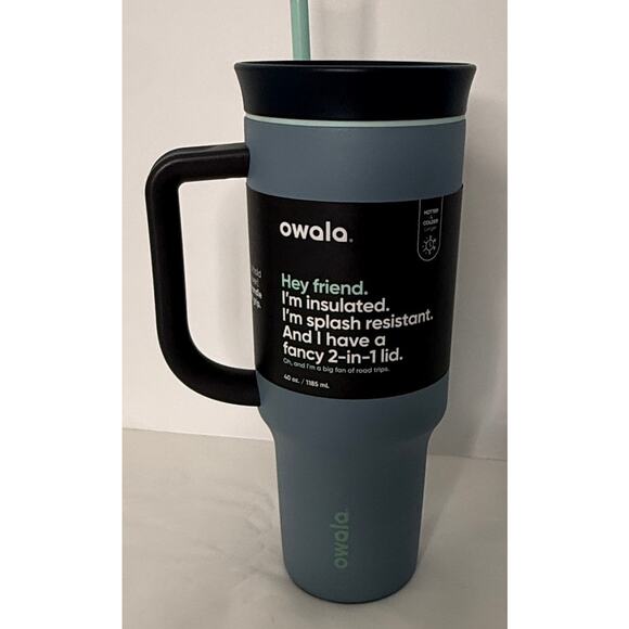 Owala Other - Owala 40oz Stainless Steel Straw Travel Tumbler Lost Valley New